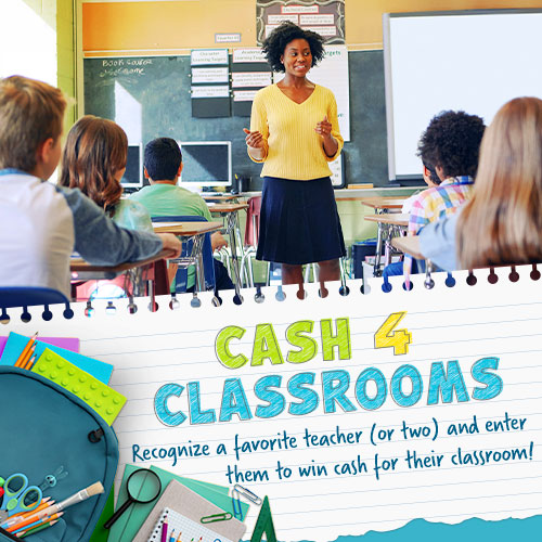 Cash for Classrooms