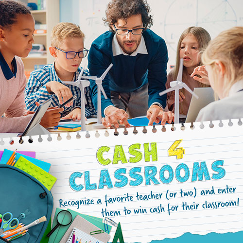 Cash for Classrooms