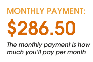 Monthly payment