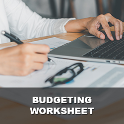 budgeting worksheet