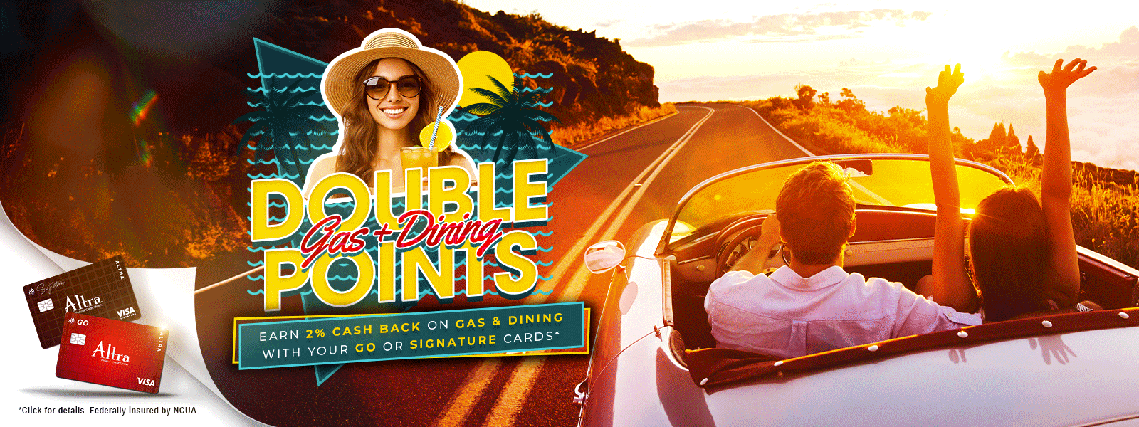 Double Points Credit Card Gas & Dining
